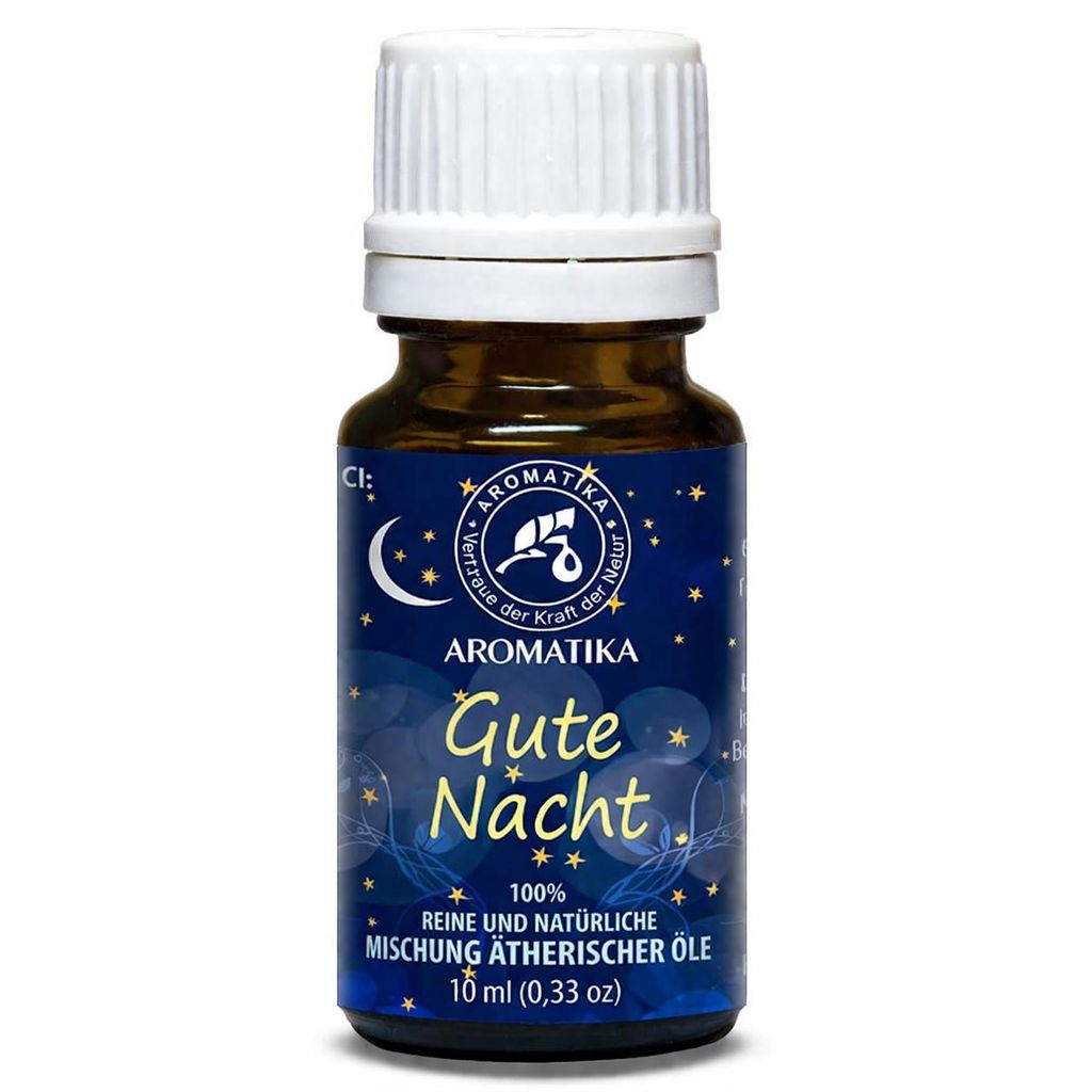 Duftmischung Guter Schlaf 10ml - Aromamischung Gute Nacht mit Ätherischen Lavendelöl und Salbeiöl - Duftkomposition am Besten für Süßer Traum