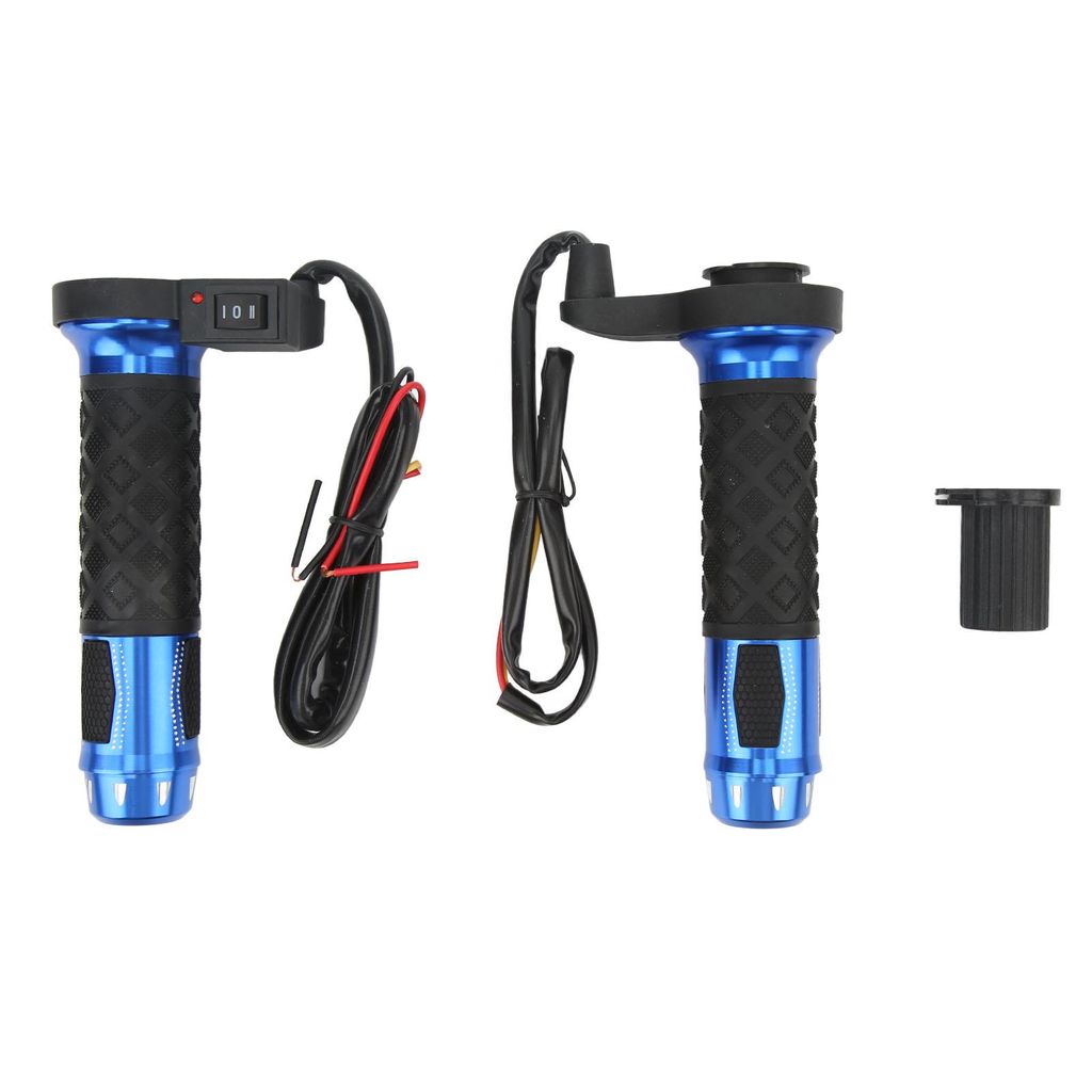 manopole riscaldate a 12V per moto e ATV - alluminio, Immagine del prodotto 