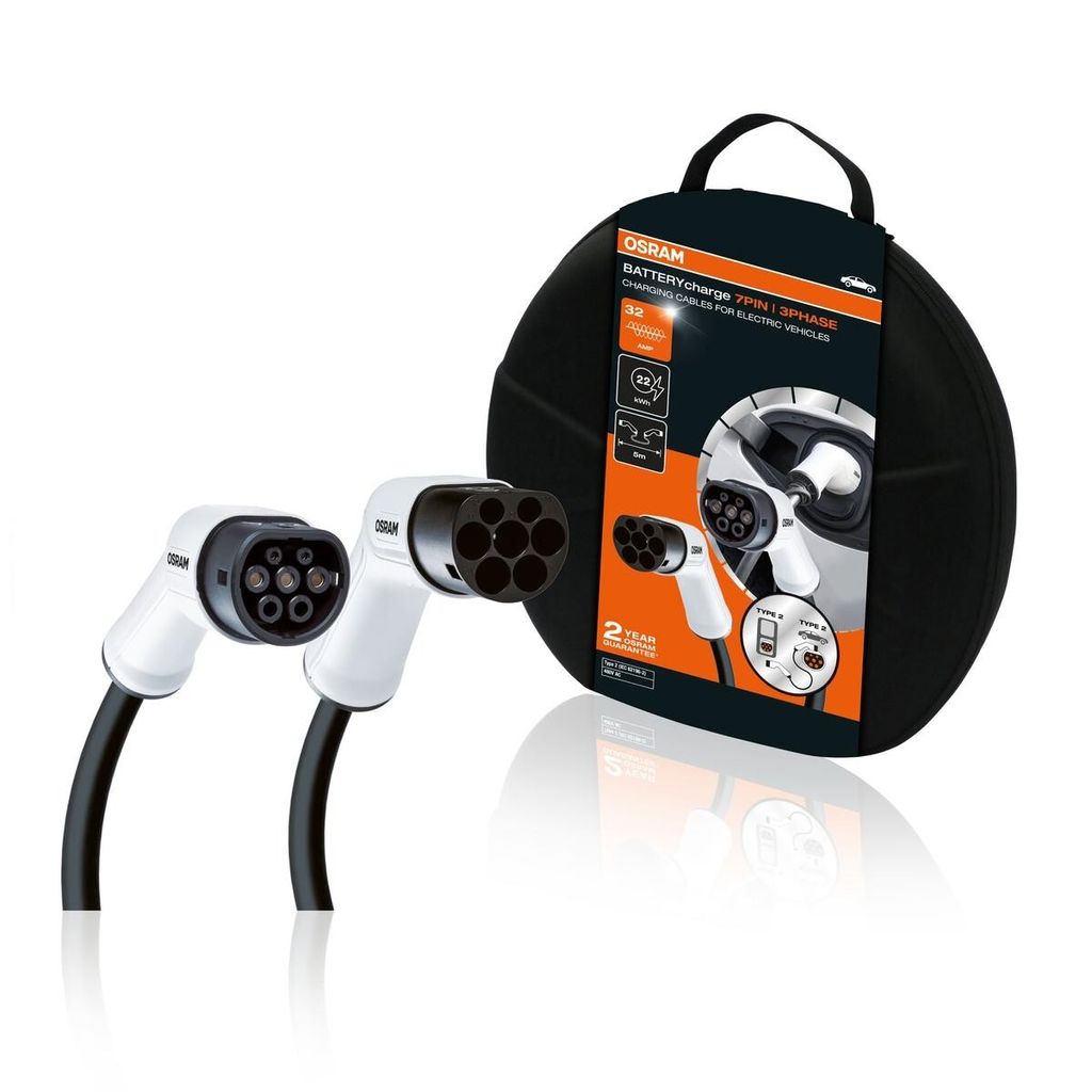 OSRAM OCC23P05 Ladekabel Elektrofahrzeug IP65 22kW 32A Produktbild 