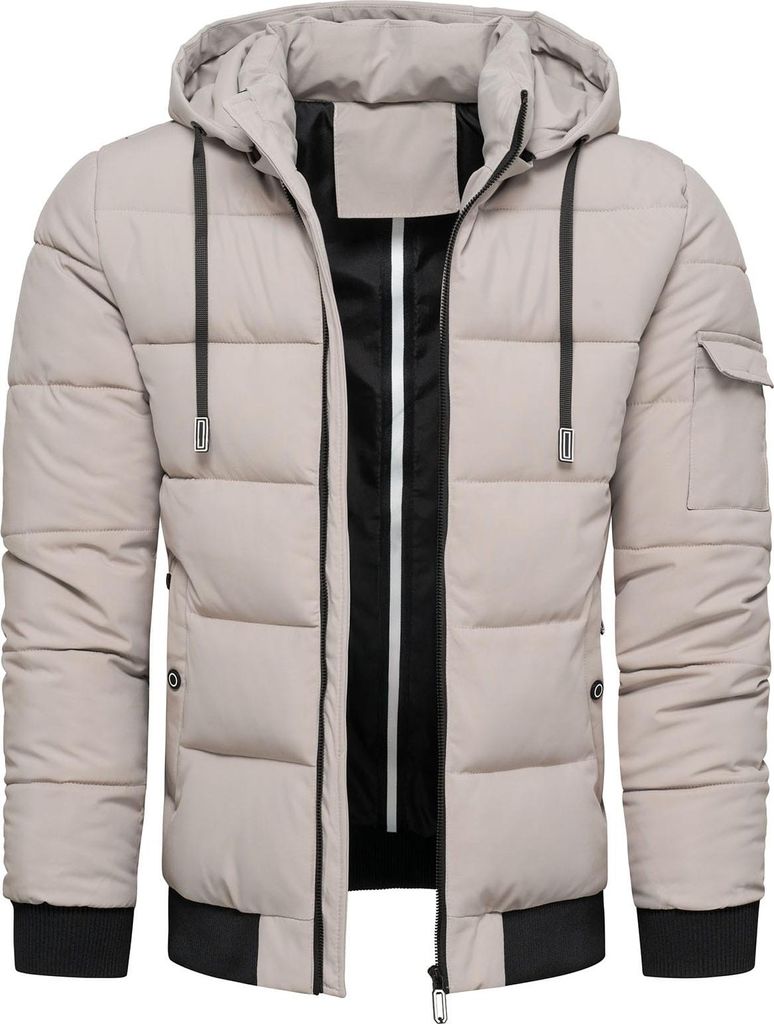 Recea Winterjacke für Männer Arepata grau S