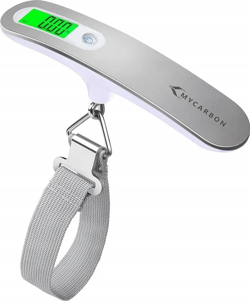 Pesa Valigie Digitale MYCARBON DS2 50kg - Affidabilità Garantita