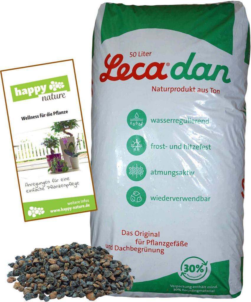 Blähton gebrochen Lamstedt Dan 50 l 4-8 mm Produktbild 