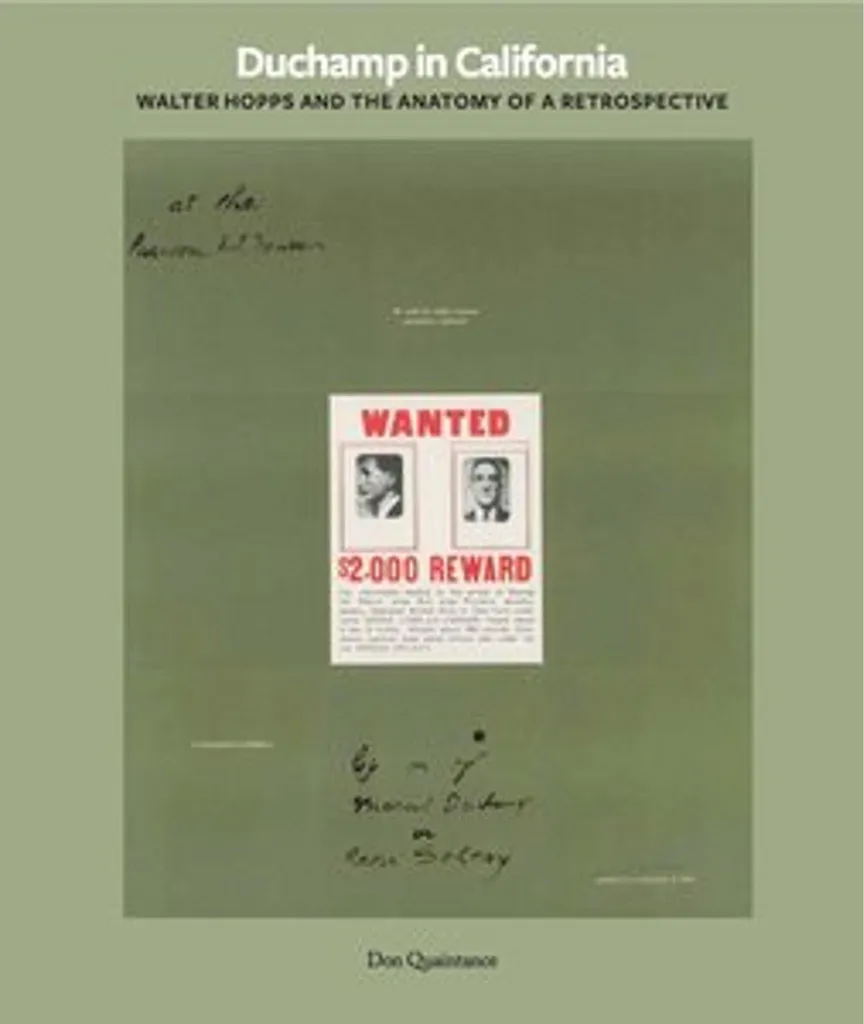 Duchamp in California par Walter Hopps : Catalogue d'Exposition Rare