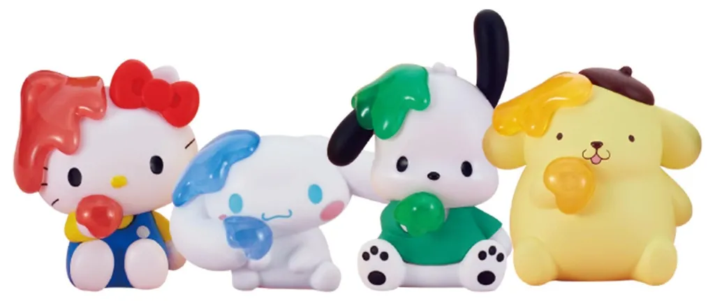 Figurines de collection Sanrio Jam Jelly 5 cm - Set de 24 boîtes mystère