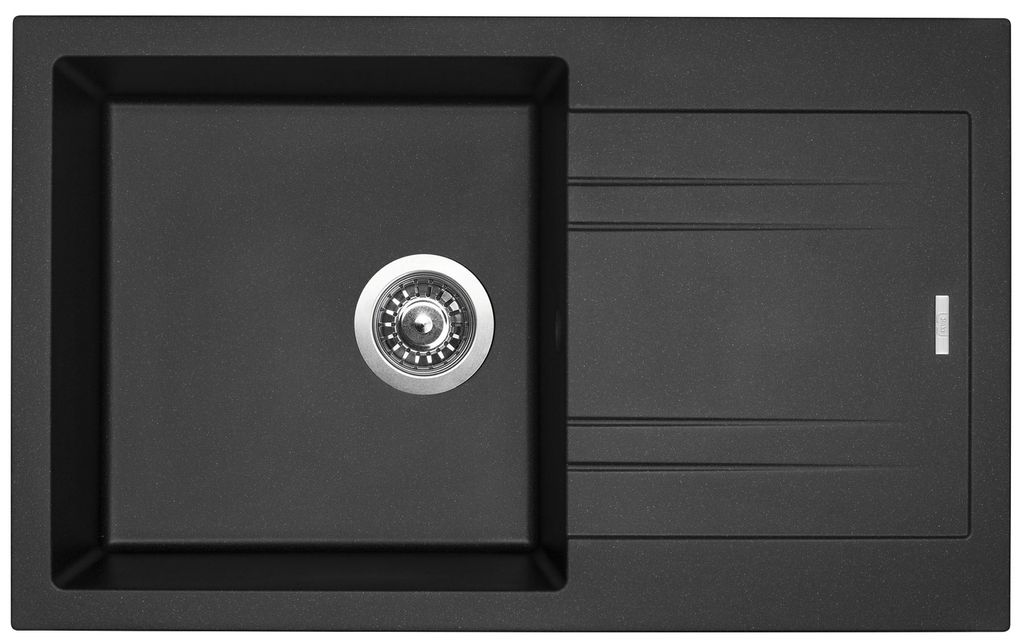 Sinks Linea 780 N Metalblack dřez granitový s odkapem + Obrázek produktu 