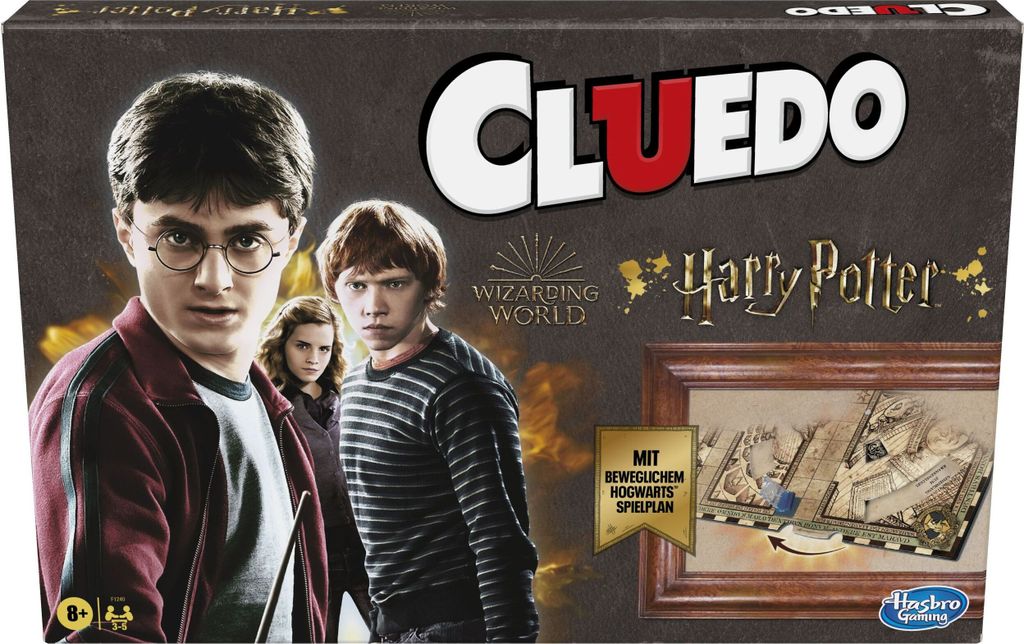 Hasbro Harry Potter Brettspiel Cluedo Deutsche Edition Produktbild 