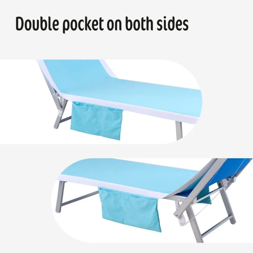 Serviette de plage XL pour voyageur en microfibre compacte à 2 poches - 2