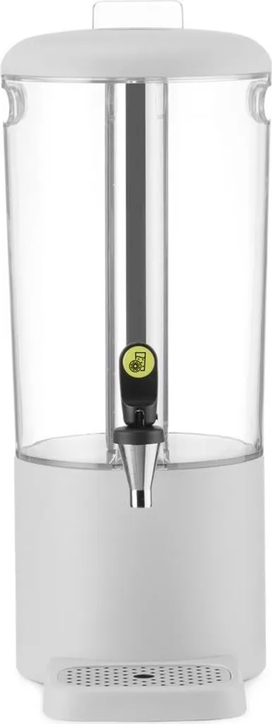 Saftspender, 8 l UNIQ, HENDI, design Robert Bronwasser, 8L, Weiß, 318x216x(H)532mm