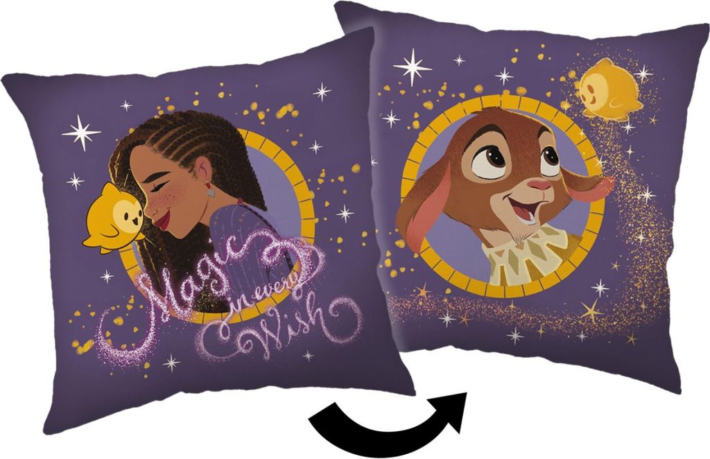 Disney Wish Kuschelkissen Dekokissen 35 x 35 cm
