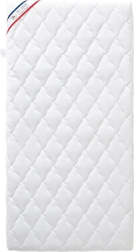 Matelas pour lit bébé 70x140 climatisé réversible fabriqué en France