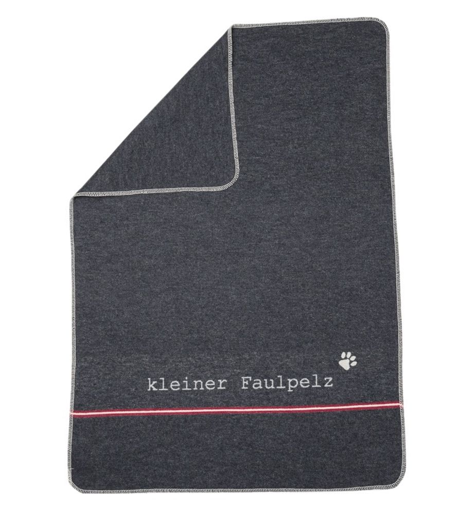 David Fussenegger Haustierdecke 'kleiner Faulpelz' 70 x 90 Produktbild 