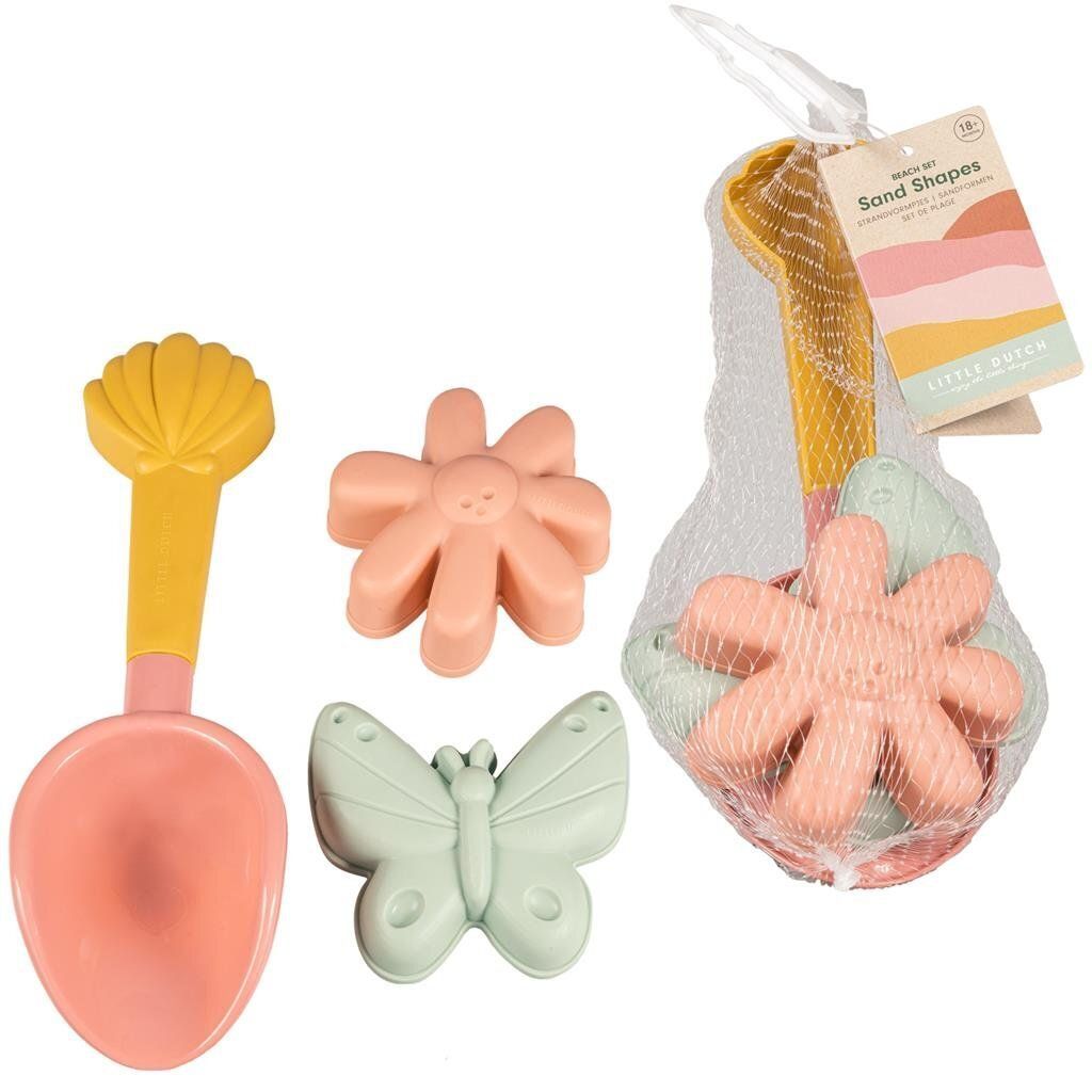 Little Dutch Sandspielzeug-Set Flowers & Butterflies, Produktbild