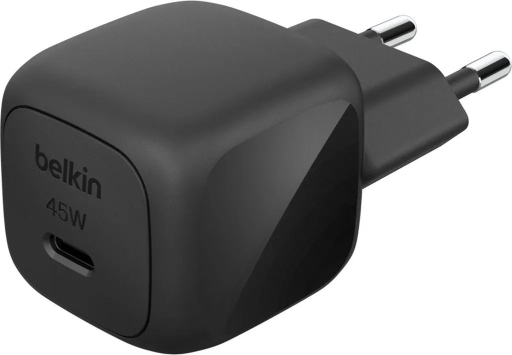 Chargeur rapide 45W USB-C Power Delivery Belkin pour iPhone 16 et Pro