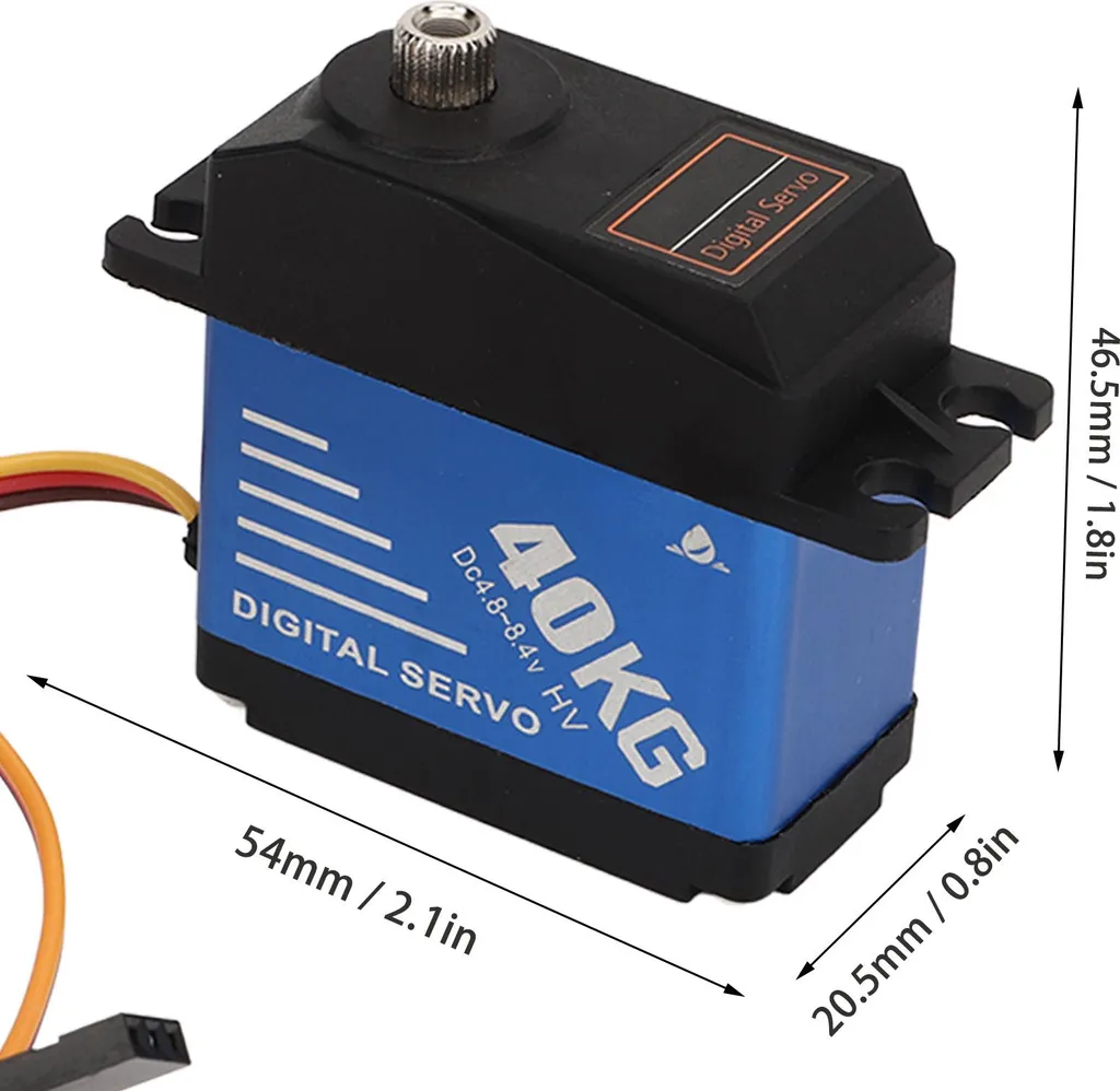 Servo de direction numérique pour voiture RC et bateau télécommandé