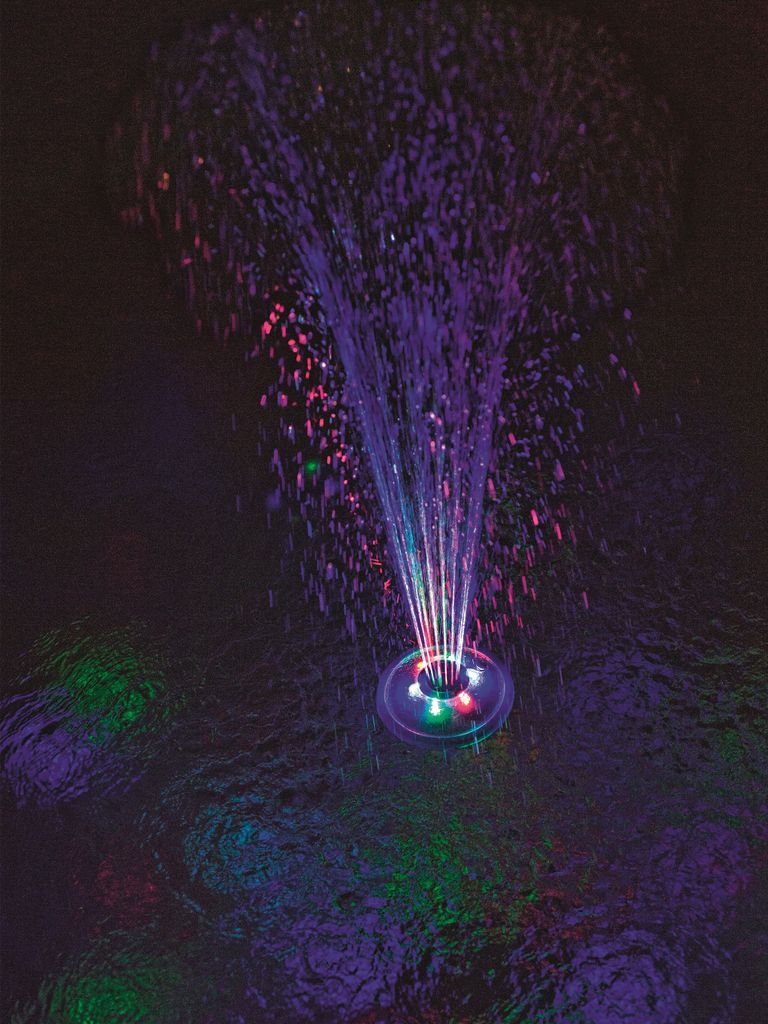 Bestway Schwimmende Pool-Fontäne mit LED-Licht 3 Modi Produktbild 25