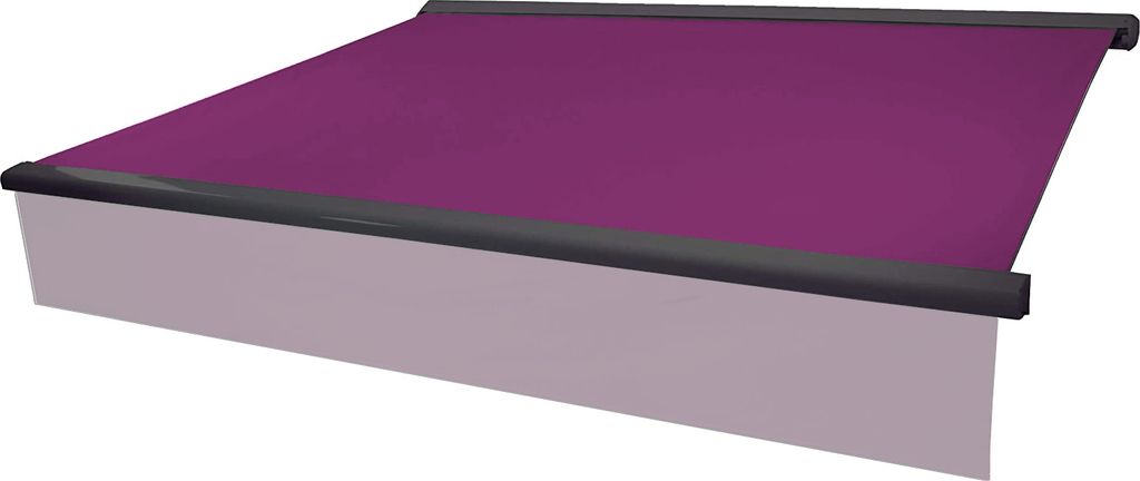 Markisetuch Markisen Bespannung Ohne Volant S04 4 X 2,5 M Blau/weiß SPD022 Aus D