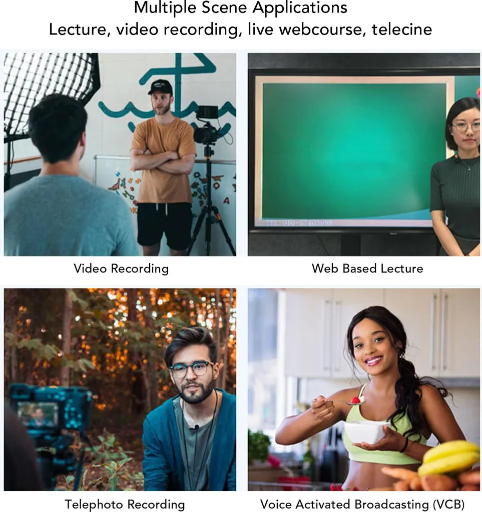 Microphone pour interviews extérieur et vlog sur smartphone ou DSLR - 2