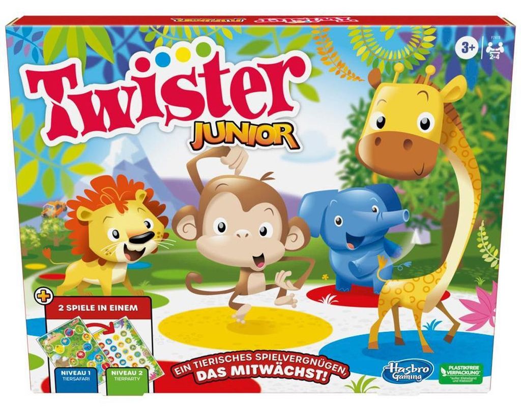 Hasbro Twister Junior, gioco di abilità Immagine del prodotto 