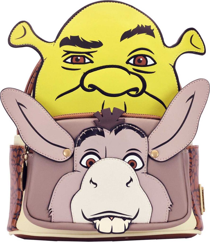 Loungefly Shrek - Shrek & Esel Rucksack 31cm