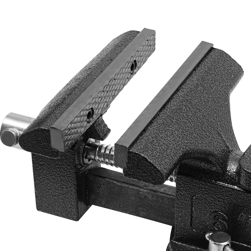 Étau de table noir pour établi lourd en acier - Modèle robuste 60mm
