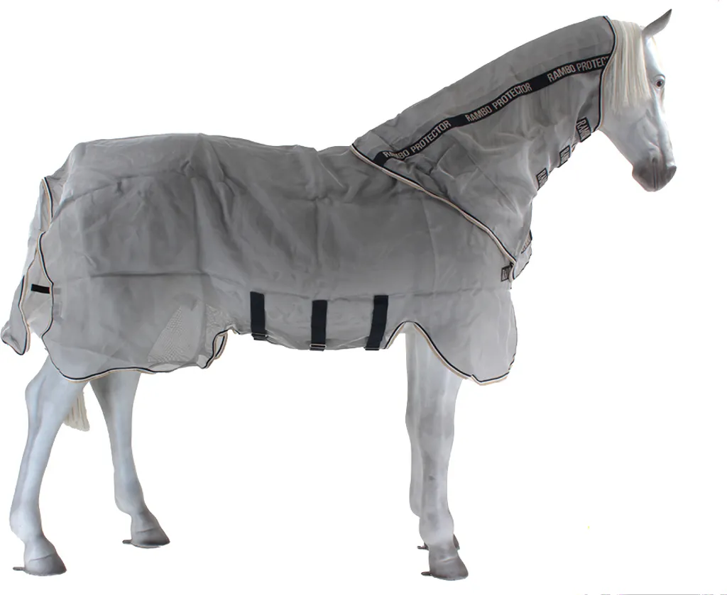 Protéger son Cheval des Mouches avec la Rambo Protector Plus Horseware Pro