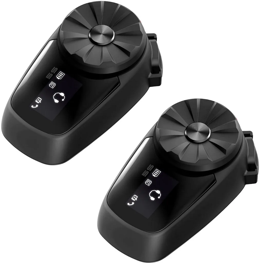 Intercom Moto Sena 5S-10 Duo Kit de Communication Bluetooth Écran LCD - 5