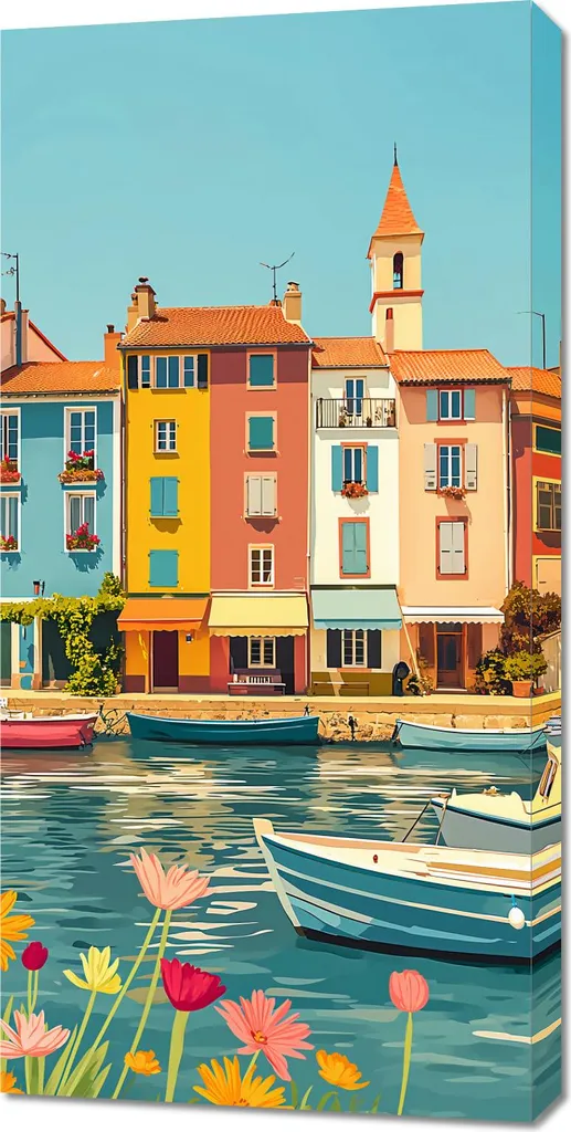 Tableau 50x100 Bord de Mer : Habillez un Mur Vide avec cette Toile