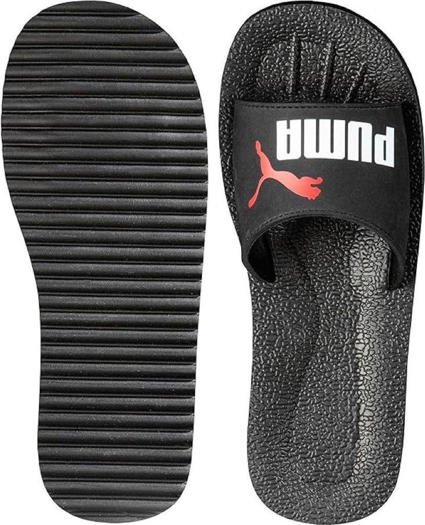 Puma schwarze Badeschuhe, Flip-Flops, klassisch Purecat 360262 18 35,5