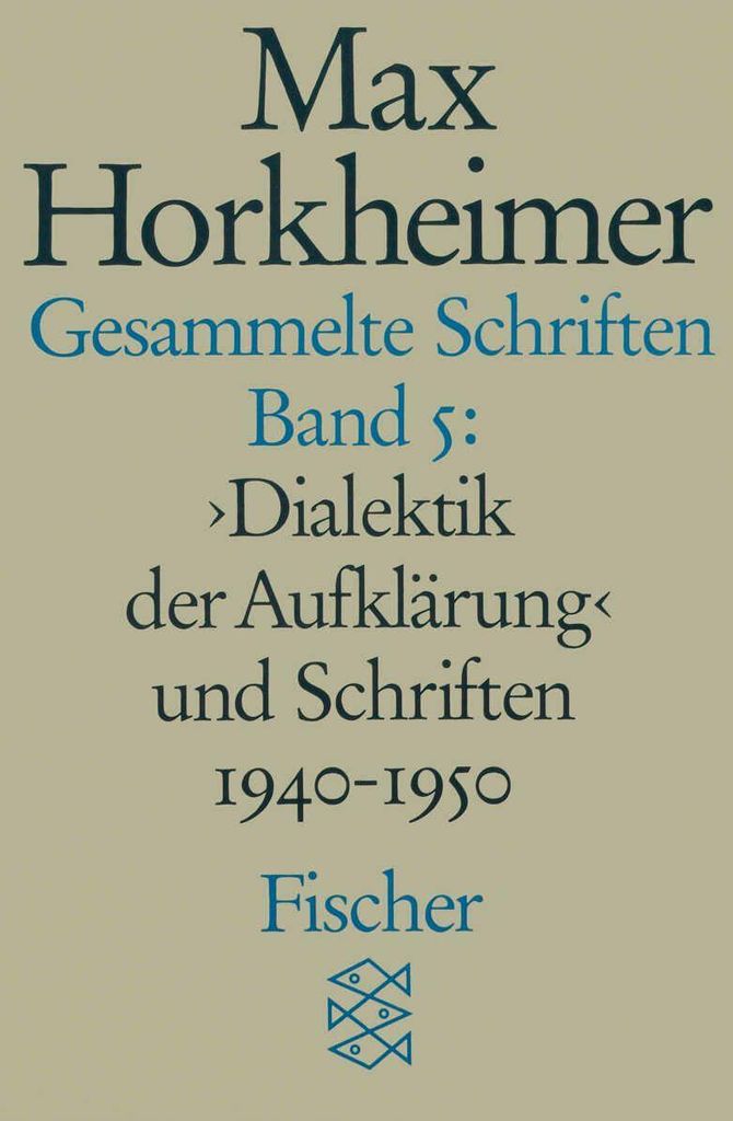 Gesammelte Schriften V