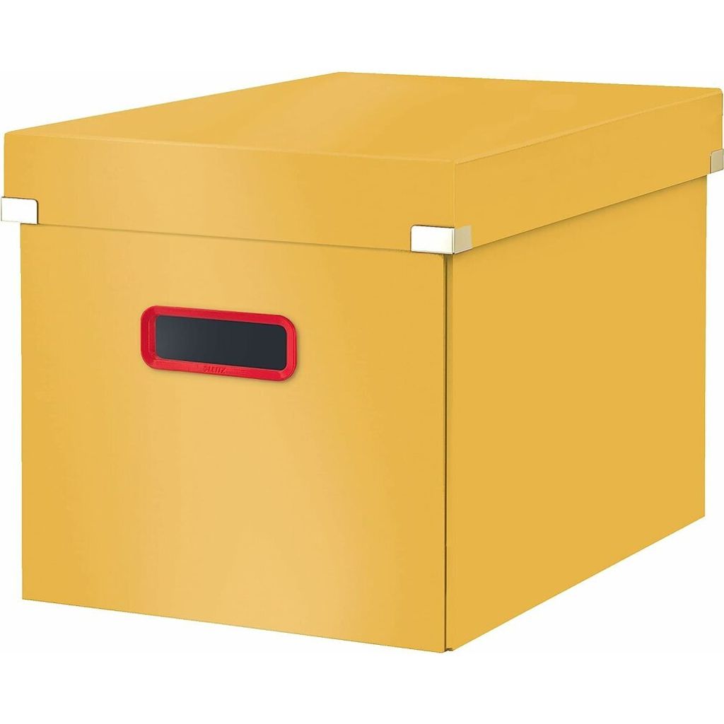 LEITZ Ablagebox Click & Store Cosy Cube gelb