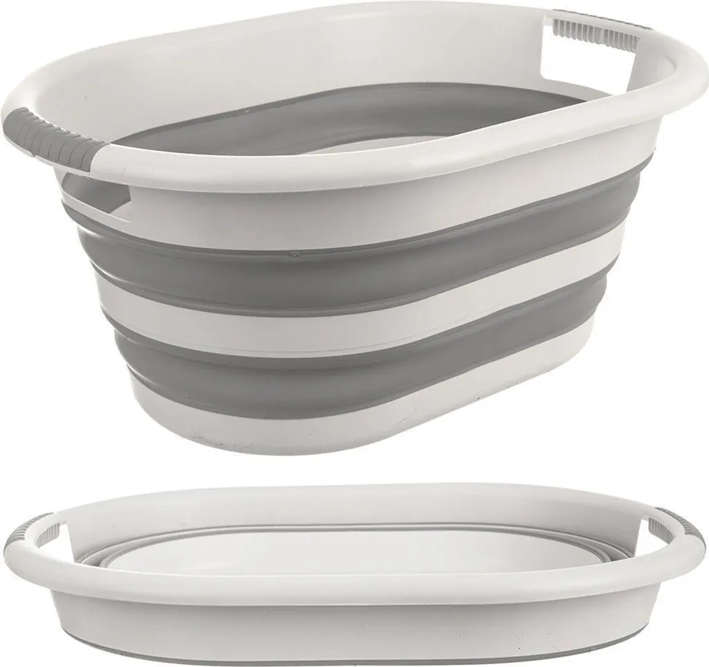 Bac à Linge Pliable 38L Orion en Silicone - Corbeille à Linge Rétractable