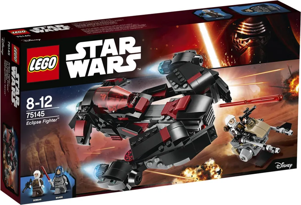 Cadeau LEGO Star Wars 75145 Chasseur Eclipse pour Fans et Collectionneurs