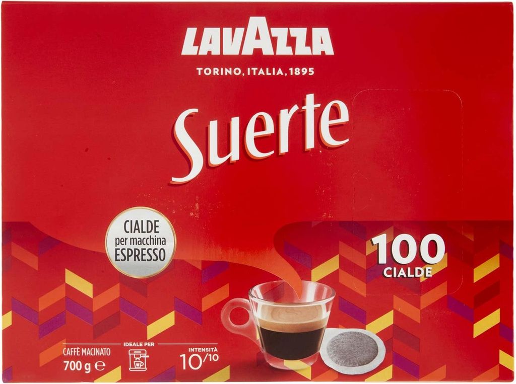 Lavazza Suerte Kaffeepads, 100 Pads, 700 g Produktbild 