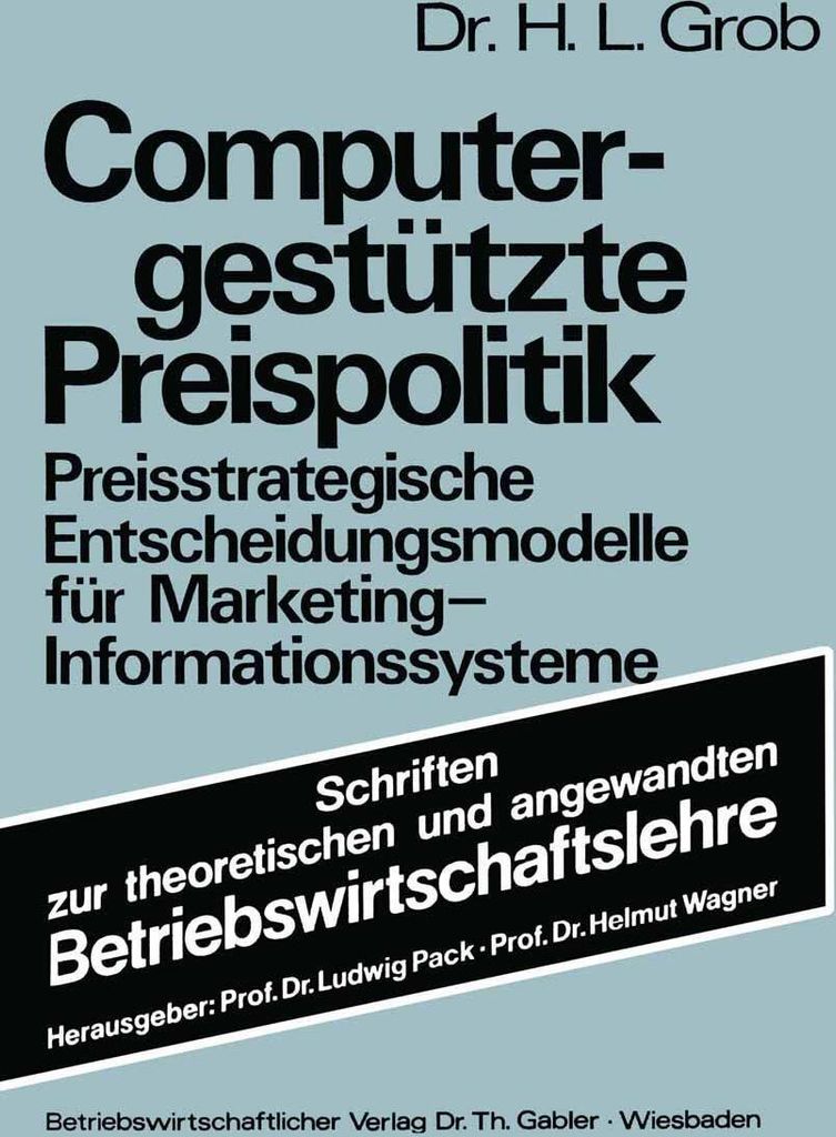Computergestützte Preispolitik