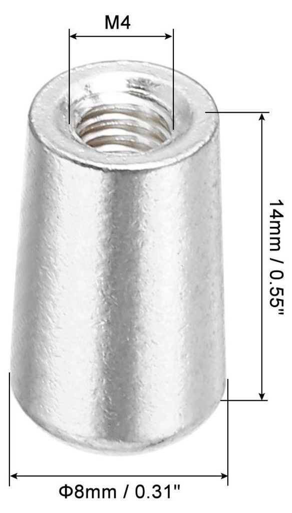 2Stk Metall Gitarre 3 Wege Kippschalter Spitze Schalter Knopf Kappe M4 fš¹r E-Gitarre Teile Zubeh?r Silber