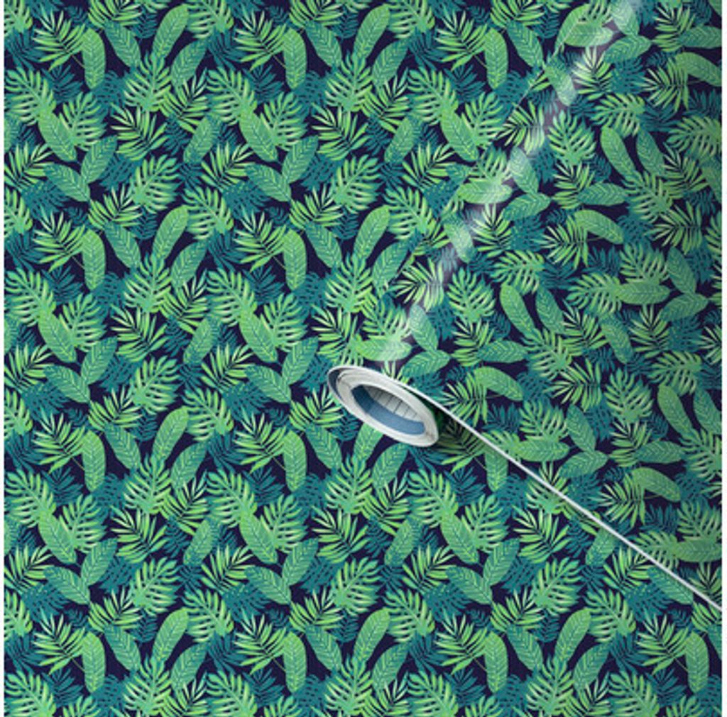 Klebefolie Venilia Motiv Wilderness grün 45x200 cm