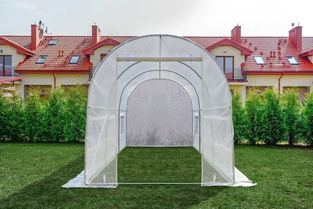 Serra da Giardino Premium 4,5x2m Bianca: Eleganza e Funzionalità - 5