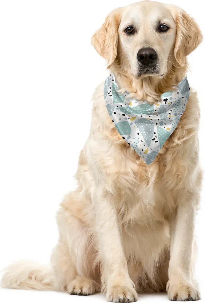 Accessorio Chic per Animali ABAKUHAUS - Bandana Pois 40x40 cm