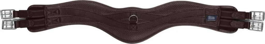 ARMA ER1263 Laisse de selle élastique marron 147cm pour l'équitation