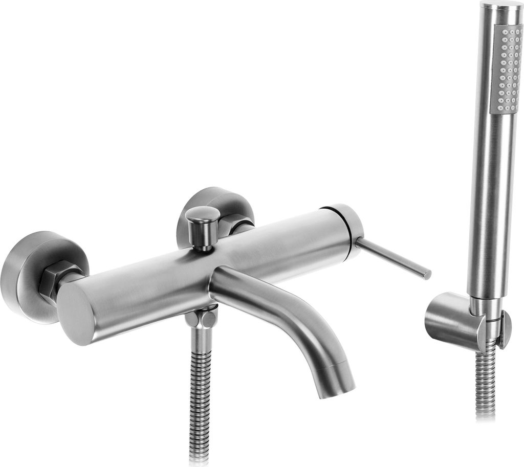 Badewannenarmatur REA SPOT Brush Nickel