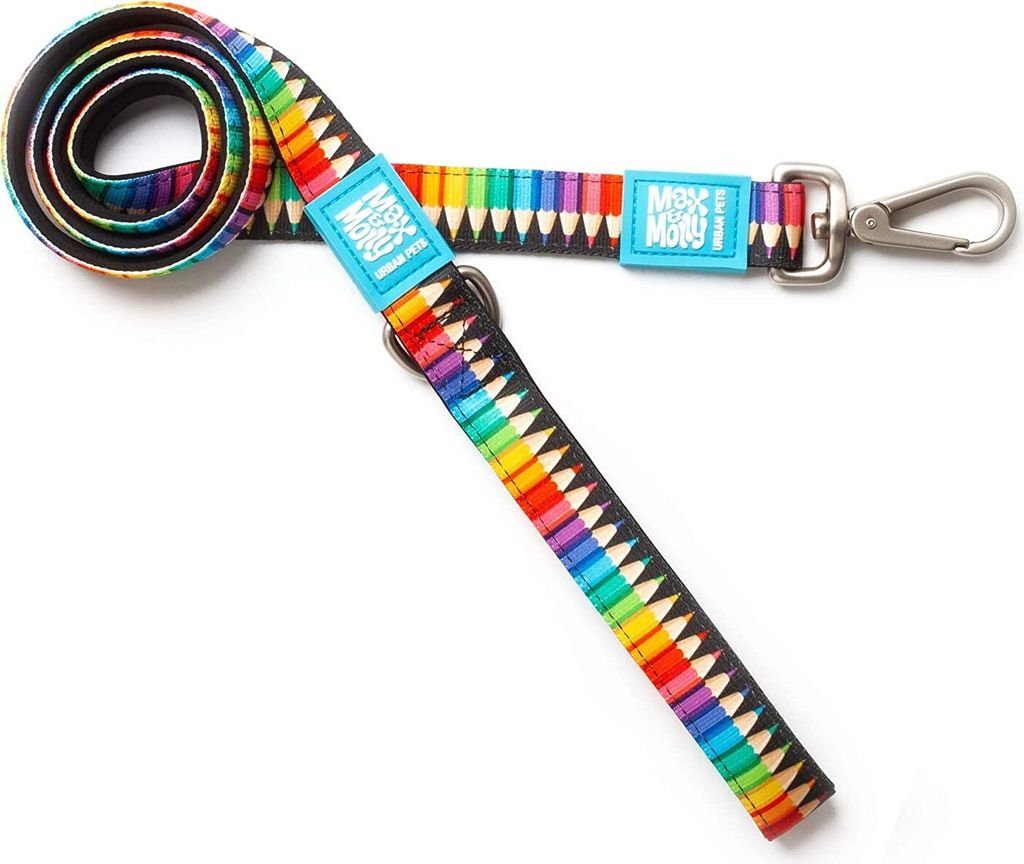 Max & Molly Urban Pets Short Leash - Crayons - XS