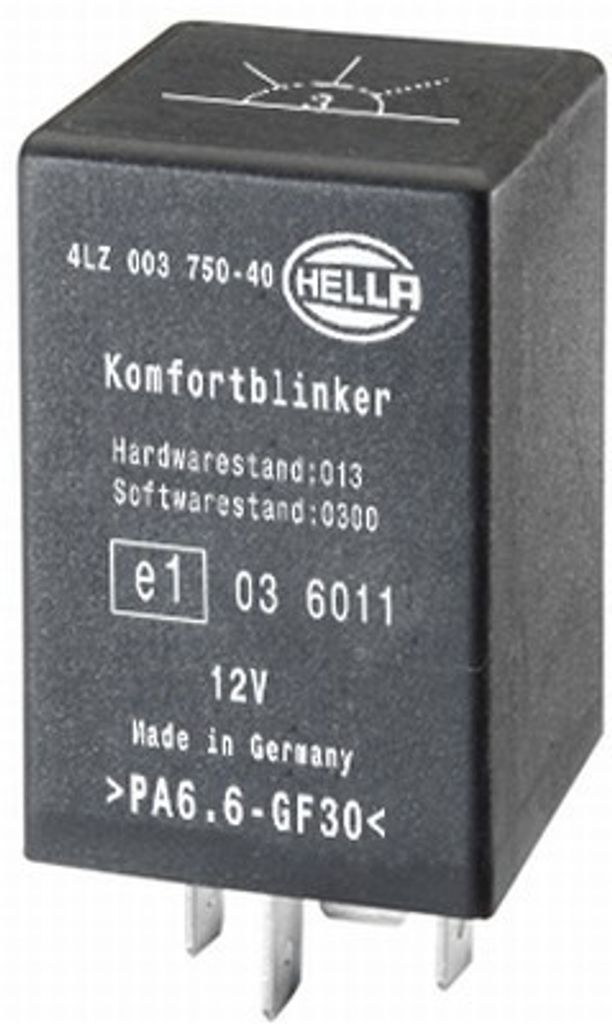 Blinkgeber 12 V elektrisch 5-polig HELLA passend für u.a. VW GOLF