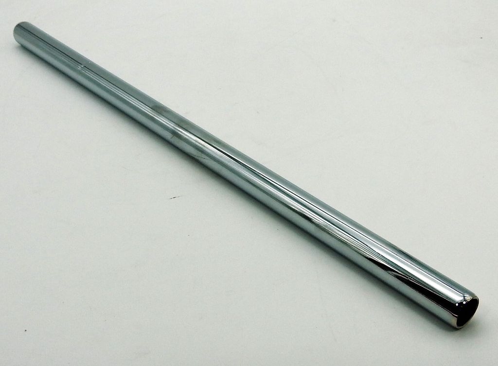 Extra lange 500mm Sattelkerze Sattelstütze Stahl Chrom Ø Produktbild 