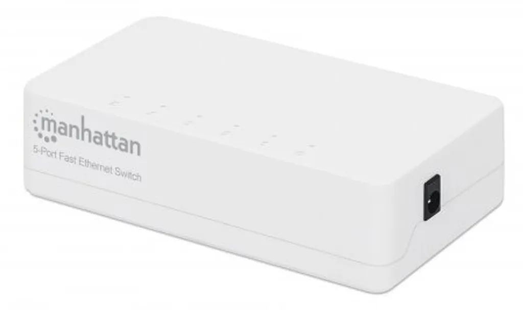 Switch Ethernet pour Extension Réseau - Manhattan 5 Ports 560672 Rapide