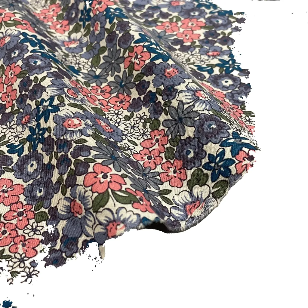 Tissu Coton Gris Haute Définition 400x145 cm Impression Numérique Pro