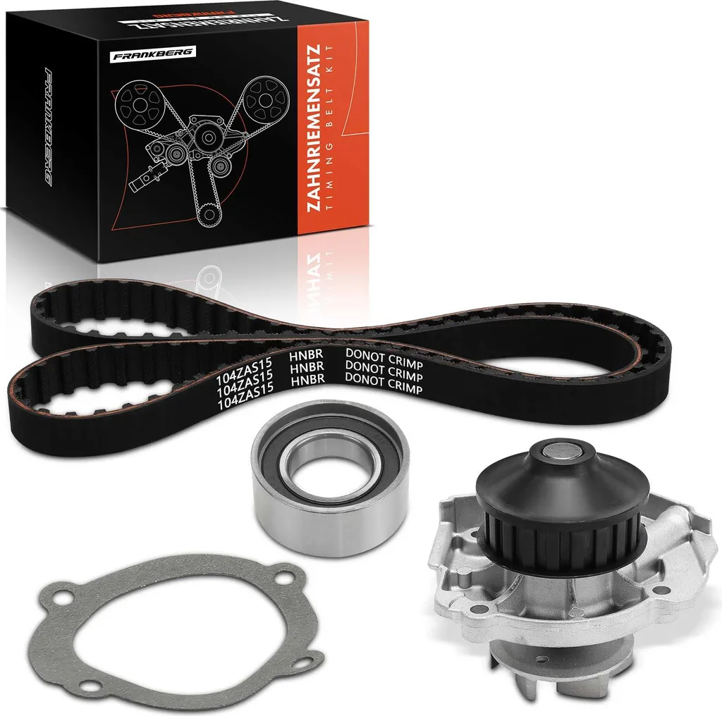 Kit Courroie de Distribution et Pompe à Eau pour Fiat et Lancia 1.1 1.2