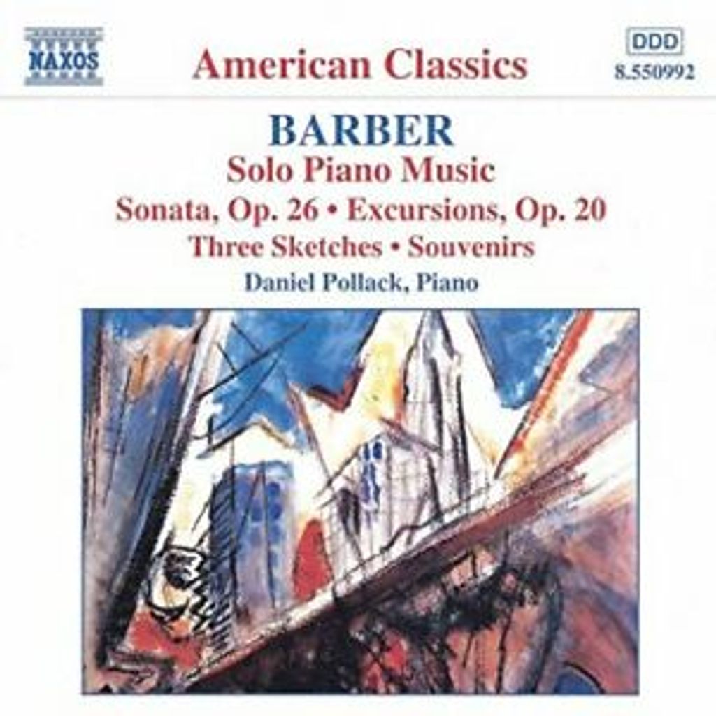 Barber: Solo Piano Music CD