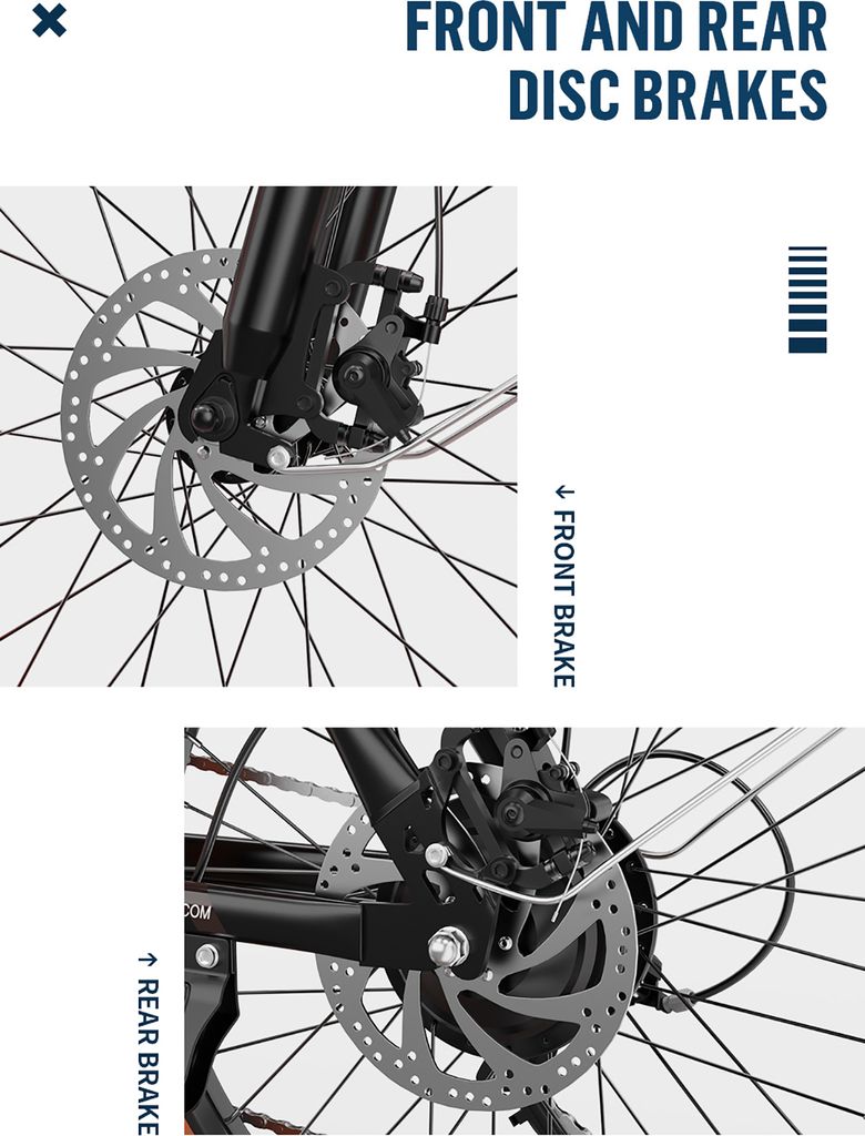Onesport 20 Zoll Elektrofahrrad ebike Pedelec mit 48V 17 Ah Produktbild 7