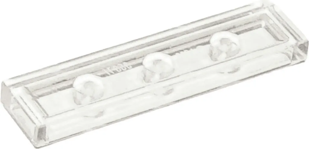 Pièces de rechange 1x4 transparentes - Idéal pour fenêtres et aquariums