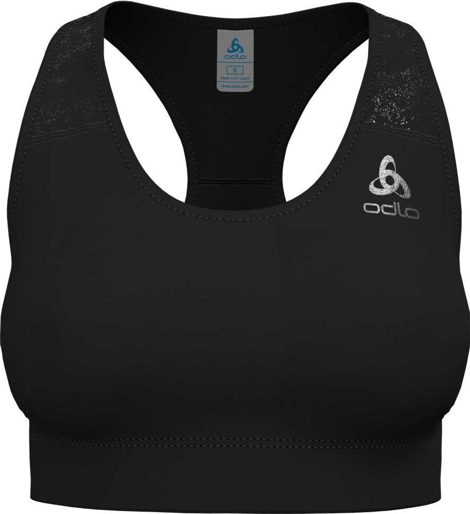 Odlo Essential Print Sport-bh Schwarz XS Frau Schwarz XS
